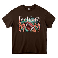 Chocolate Brown Football Mom Heavy Core Tee - Bettercallsaul