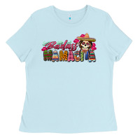 Baby Blue Badass Mamacita Ladies Tee - texasbilliewilder