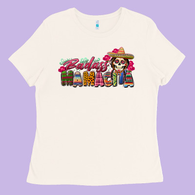 Badass Mamacita Ladies Tee Designed By Texasbilliewilder