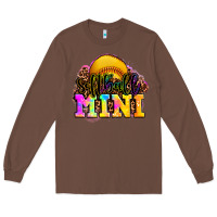 Chestnut softball mini Long Sleeve Tee - OliviaCreatesArt