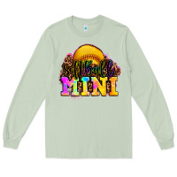 Matcha softball mini Long Sleeve Tee - OliviaCreatesArt