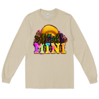 Mushroom softball mini Long Sleeve Tee - OliviaCreatesArt