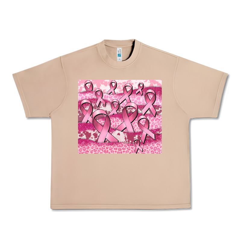 Ribbon  Breast Cancer Urban Heavy Tee by CowGirlArtShop | Teevron