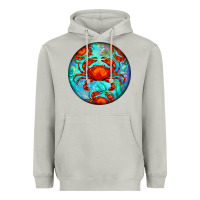 Moon Dust crab Heavyweight Hoodie - BarkalooDesign