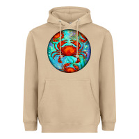 Mushroom crab Heavyweight Hoodie - BarkalooDesign