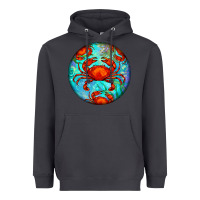 Smoke crab Heavyweight Hoodie - BarkalooDesign
