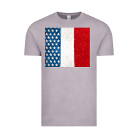 Vintage Zinc custom text american flag(used font 'doctrin Vintage Tee - Jasminsmagicworld