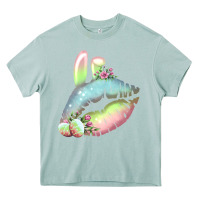 Arona Eared Paster Color Easter Lips Heavy Core Tee - Bettercallsaul