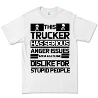 White TRUCKER Premium Tee - Bettercallsaul