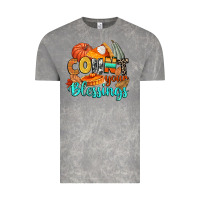 Cloud Rock count your blessings Vintage Tee - CowGirlArtShop