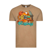 Vintage Coffee count your blessings Vintage Tee - CowGirlArtShop