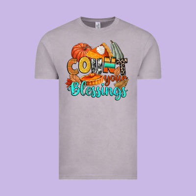 Count Your Blessings Vintage Tee Designed By Cowgirlartshop