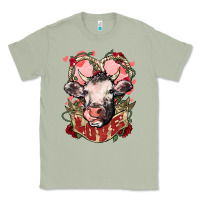 Matcha Cow Valentine's Day love Classic Tee - HowdyJamesFarm