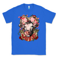 True Royal Cow Valentine's Day love Classic Tee - HowdyJamesFarm