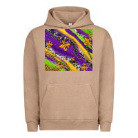 Pigment Burro mardi gras fleur delis leopard and cowhide Urban Hoodie - AdoDesignShop