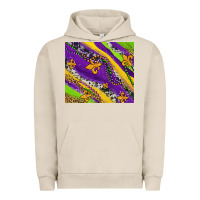 Pigment French Oak mardi gras fleur delis leopard and cowhide Urban Hoodie - AdoDesignShop
