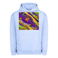 Pigment Grape Ice mardi gras fleur delis leopard and cowhide Urban Hoodie - AdoDesignShop