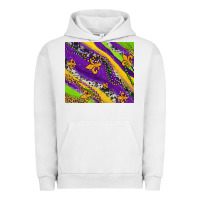 Pigment Lunar Rock mardi gras fleur delis leopard and cowhide Urban Hoodie - AdoDesignShop