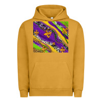 Pigment Peanut Butter mardi gras fleur delis leopard and cowhide Urban Hoodie - AdoDesignShop