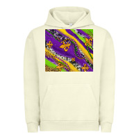 Pigment Pistachio mardi gras fleur delis leopard and cowhide Urban Hoodie - AdoDesignShop