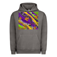 Pigment Tornado mardi gras fleur delis leopard and cowhide Urban Hoodie - AdoDesignShop