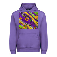 Tulip mardi gras fleur delis leopard and cowhide Urban Hoodie - AdoDesignShop