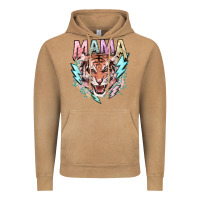 Vintage Camel Mama tiger lightning bolt Vintage Hoodie - HowdyJamesFarm