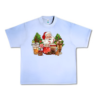 Grape Ice christmas santa coffee cups Urban Heavy Tee - CowGirlArtShop