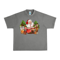 Tornado christmas santa coffee cups Urban Heavy Tee - CowGirlArtShop