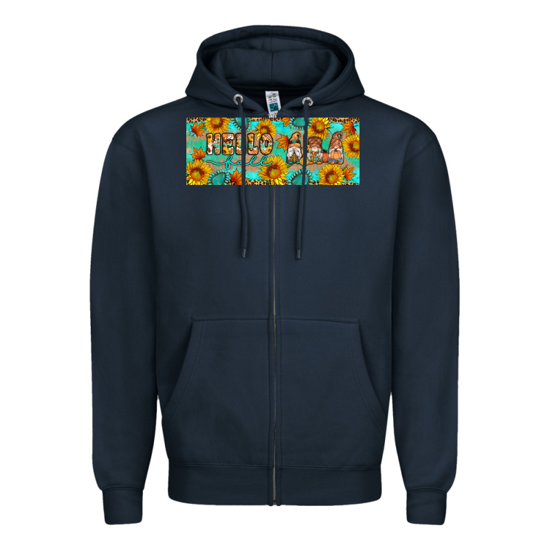 Hello Fall Gnomes Zipper Hoodie by Artiststas | Teevron