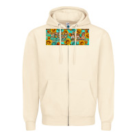 Sandshell Hello fall gnomes Zipper Hoodie - Artiststas