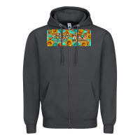 Smoke Hello fall gnomes Zipper Hoodie - Artiststas