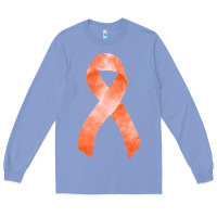 Colony Blue kidney cancer ribbon fa element Long Sleeve Tee - FaDigitalArtStudio