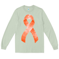 Matcha kidney cancer ribbon fa element Long Sleeve Tee - FaDigitalArtStudio