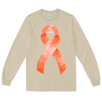 Mushroom kidney cancer ribbon fa element Long Sleeve Tee - FaDigitalArtStudio