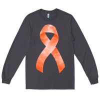 Smoke kidney cancer ribbon fa element Long Sleeve Tee - FaDigitalArtStudio