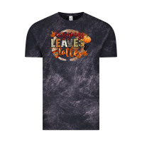 Cloud Black leaves and lattes Vintage Tee - CowGirlArtShop