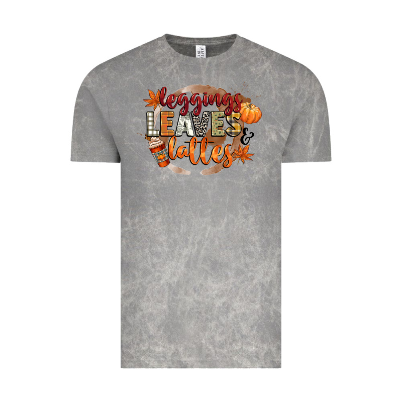 Leaves And Lattes Vintage Tee by CowGirlArtShop | Teevron