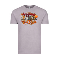 Vintage Zinc leaves and lattes Vintage Tee - CowGirlArtShop