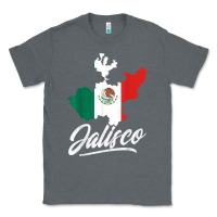 Charcoal Heather Mexico Jalisco Mexican Flag Gift Classic Tee - trangStudio