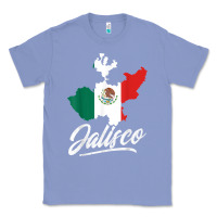 Colony Blue Mexico Jalisco Mexican Flag Gift Classic Tee - trangStudio