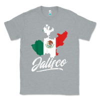 Heather Grey Mexico Jalisco Mexican Flag Gift Classic Tee - trangStudio
