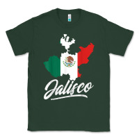 Sports Green Mexico Jalisco Mexican Flag Gift Classic Tee - trangStudio