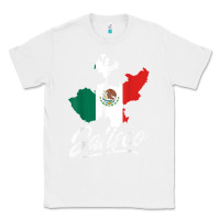 White Mexico Jalisco Mexican Flag Gift Classic Tee - trangStudio