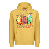 Antique Gold Happy Easter Eggs Nurse Premium Hoodie - LillyAllenDesigns