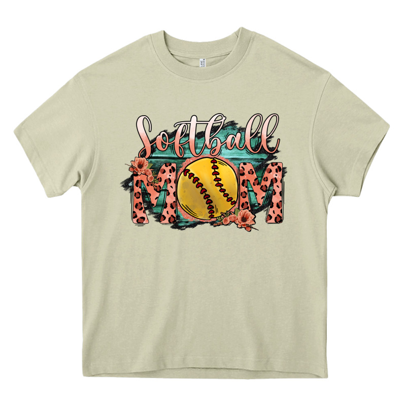 Softball Mom Heavy Core Tee by Bettercallsaul | Teevron