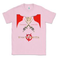 Bubblegum Pink V For Vendetta Freedom Forever Classic Tee - trangStudio
