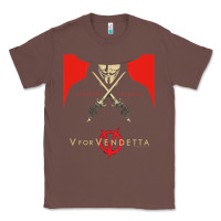 Chestnut V For Vendetta Freedom Forever Classic Tee - trangStudio