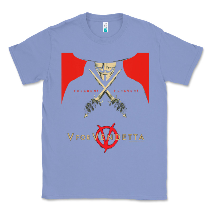 V For Vendetta Freedom Forever Classic Tee by trangStudio | Teevron
