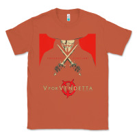 Copper V For Vendetta Freedom Forever Classic Tee - trangStudio